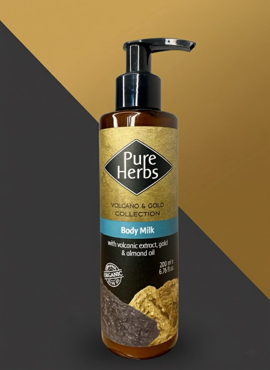 Body Lotion Volcanic Extract &amp; Gold (200ml)